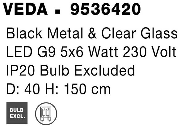 Lustra moderna cu 5 pendule design minimalist VEDA