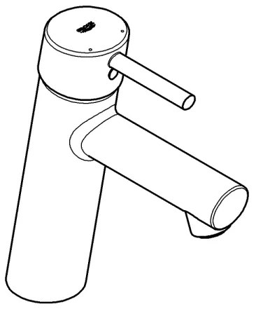 GROHE 23451001 - Baterie pentru lavoar CONCETTO DN 15, crom lucios