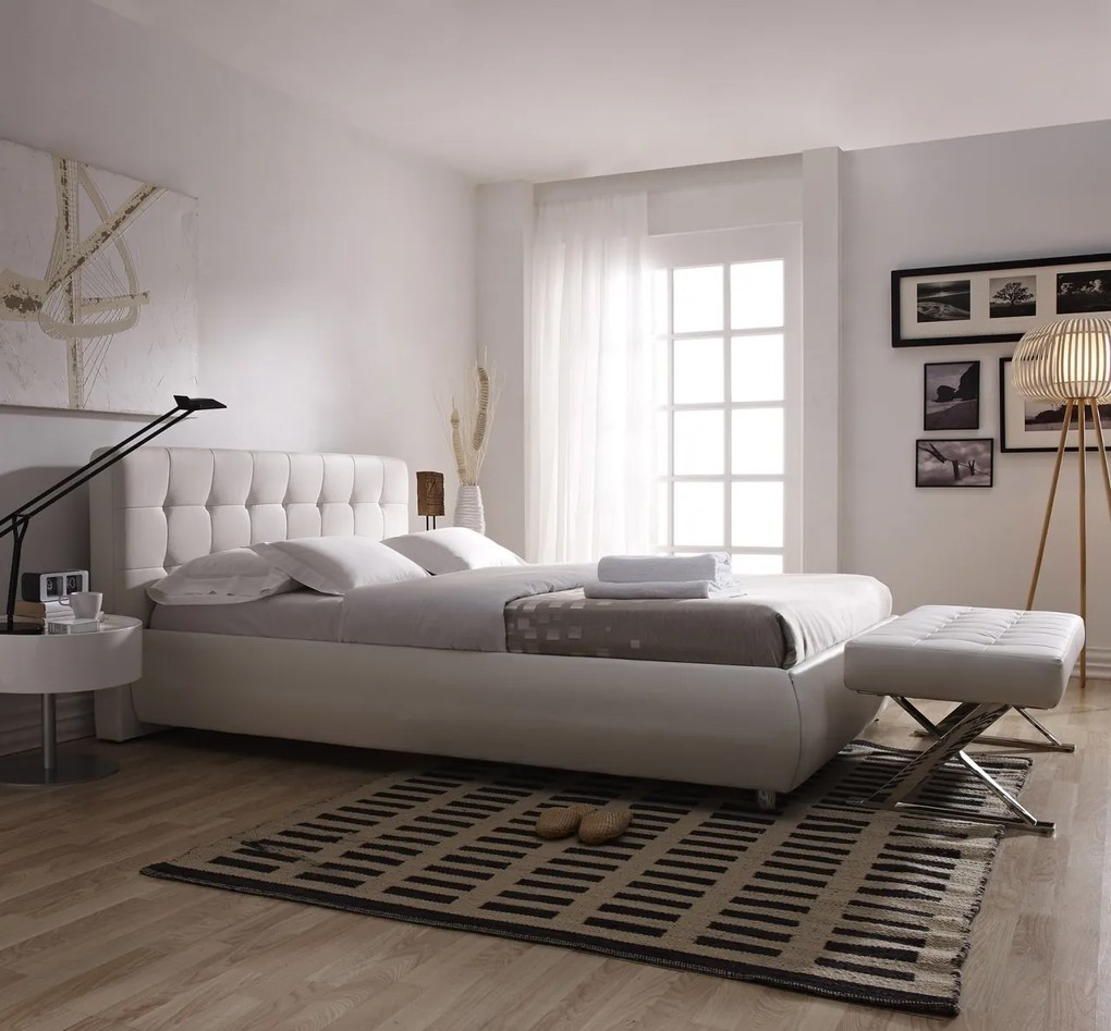 Bancheta tapitata design modern Bock AC-TB0083-X