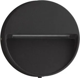 Mini Aplica perete exterior IP65, LED CCT Sete negru 10cm