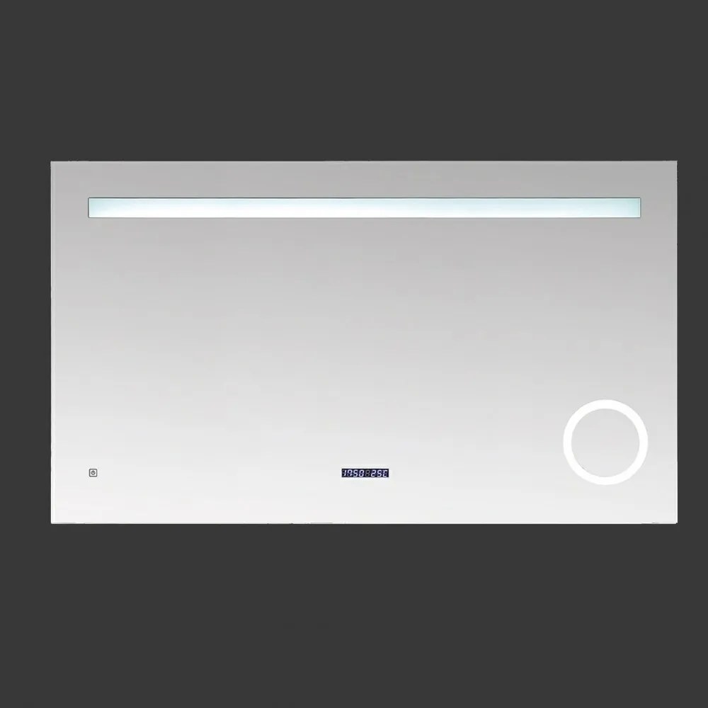 Oglindă Rodos, cu iluminare LED și afișaj