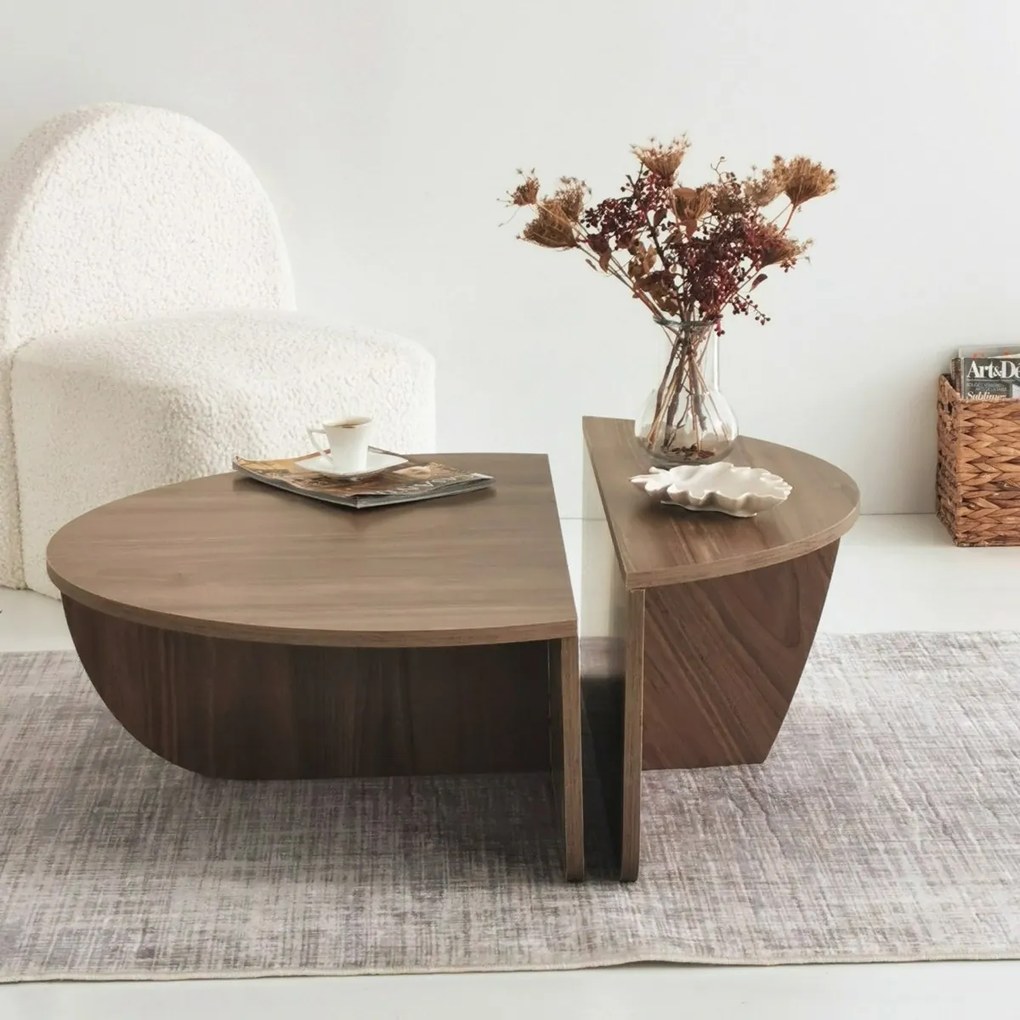 Măsuță de conferință Podium Walnut
