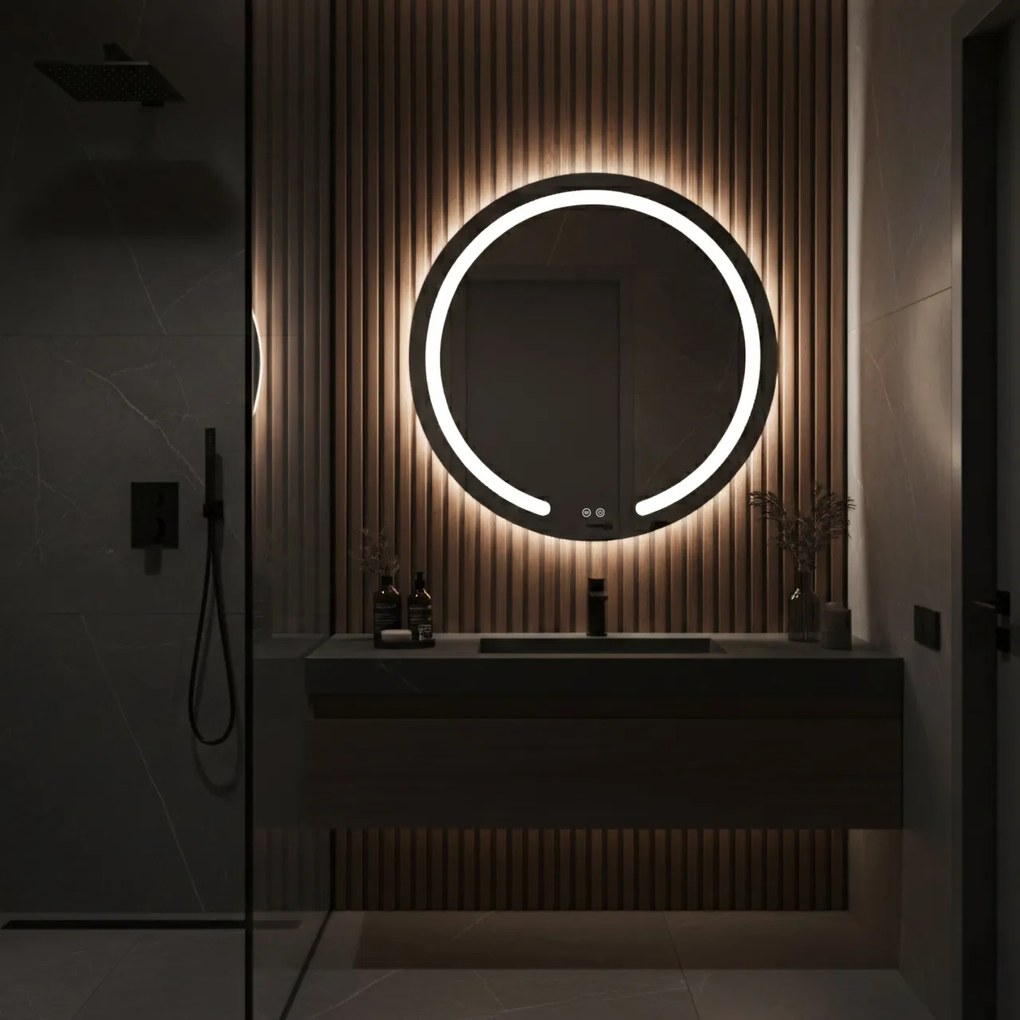 Oglindă LED 70cm Modern
