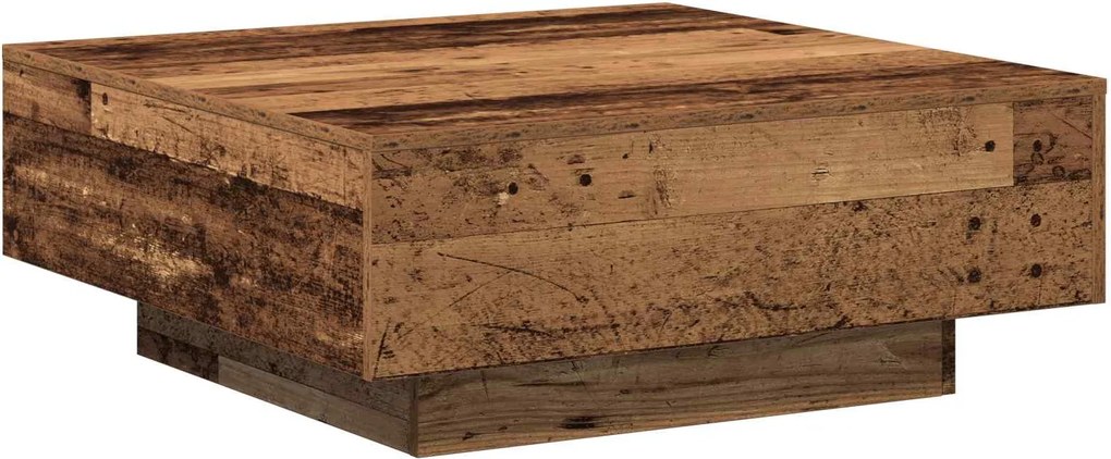 vidaXL Masă de cafea Lemn Vechi 80 x 80 x 31 cm
