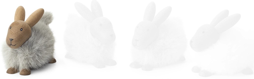 Bunny Emily, gri deschis - Philippi