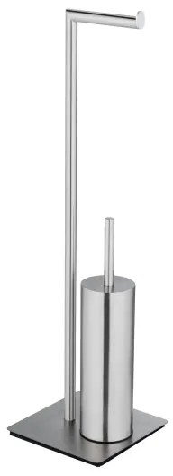 WENKO 25378100 - Perie WC RECCO 20 x 71,5 cm satinat