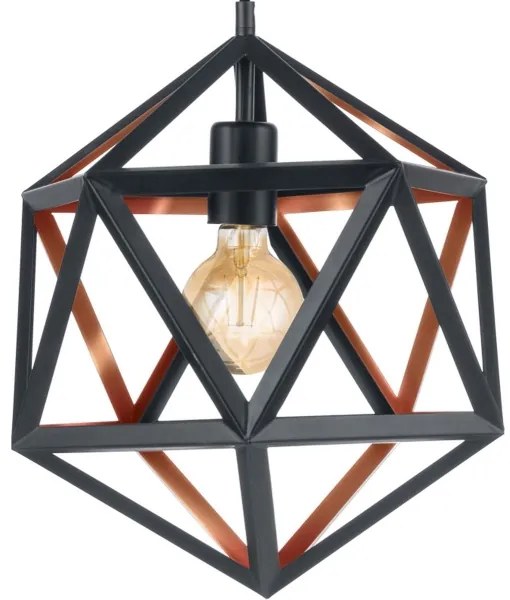 Eglo 43348 - Lustră pe cablu EMBLETON 1 1xE27/60W/230V