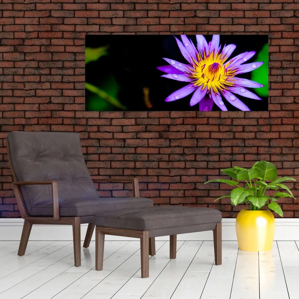 Tablou cu floare (120x50 cm)