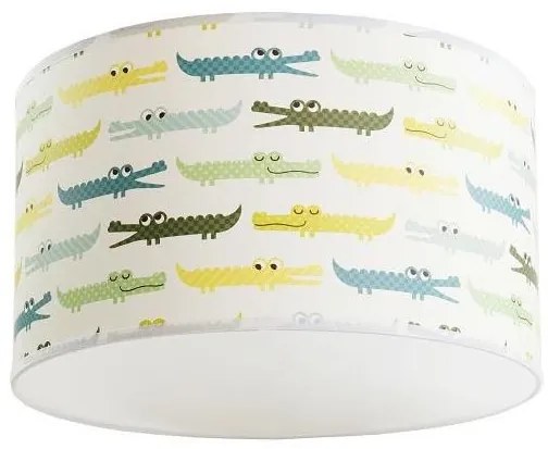 Plafonieră pentru copii CROCODILES 1xE27/60W/230V
