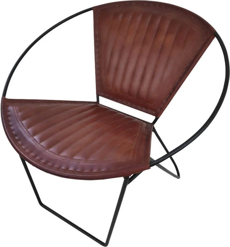 OFERTA Fotoliu de design PANCHO maro calitate II