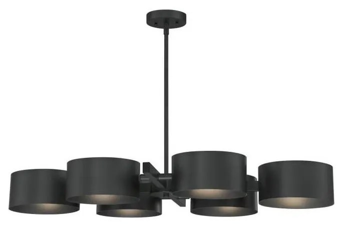 Lustră pe tijă Westinghouse 63688 ZARO 6xE27/60W/230V