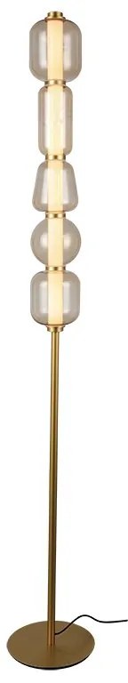 Lampadar, Lampa de podea design modern LED DECO auriu/ sampanie