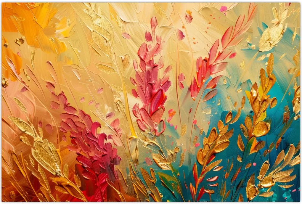 Tablou - Vopsirea câmpului (90x60 cm)