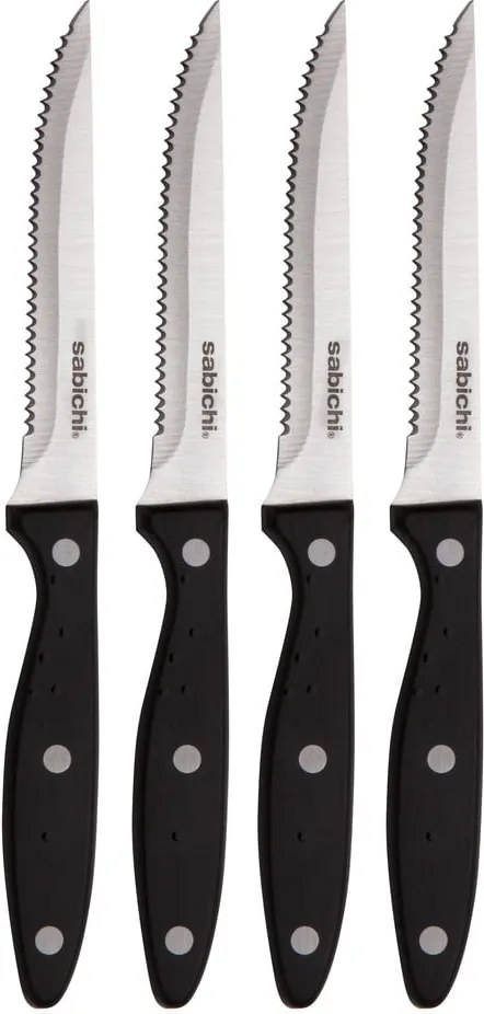 Set 4 cuțite pentru friptură Sabichi Essential