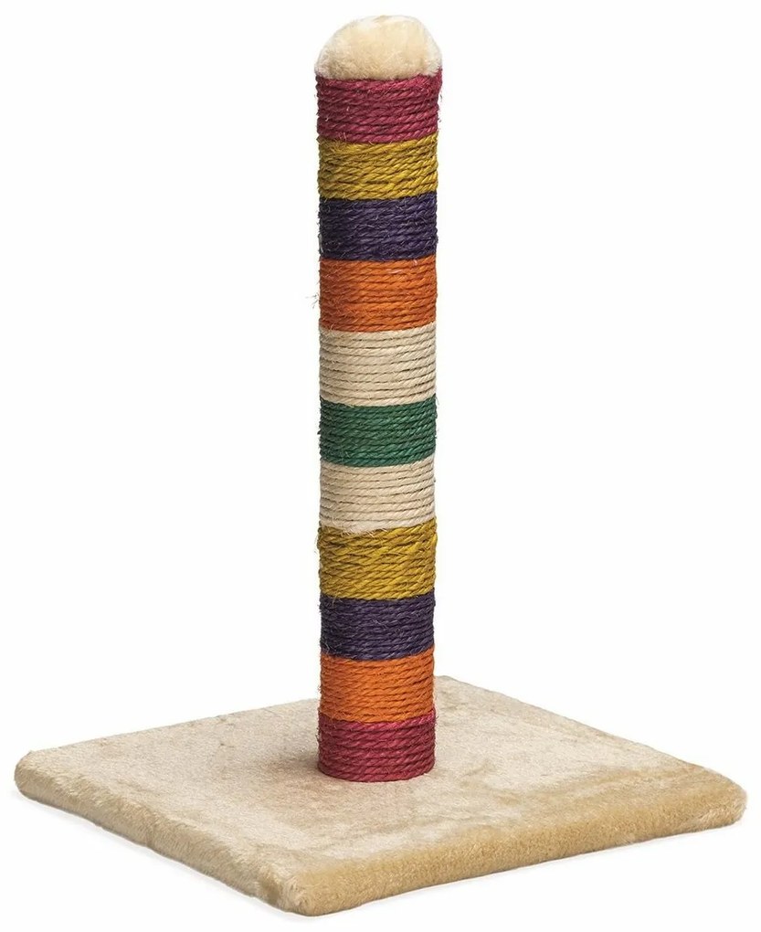 Beeztees Scărpinător Anja curcubeu, 30 x 30 x 45 cm