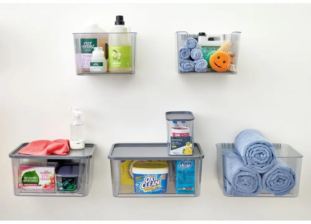 Cutie de depozitare de perete din plastic reciclat iD Wallspace - iDesign