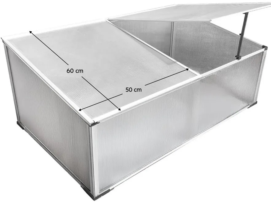 Seră de grădină Lerida (transparent) . 1116402