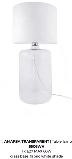 Lampa de masa design decorativ Amarsa