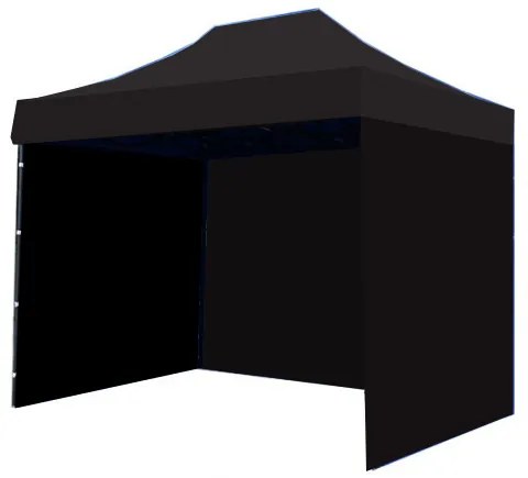 Cort pavilion 2,5x2,5 neagră SQ