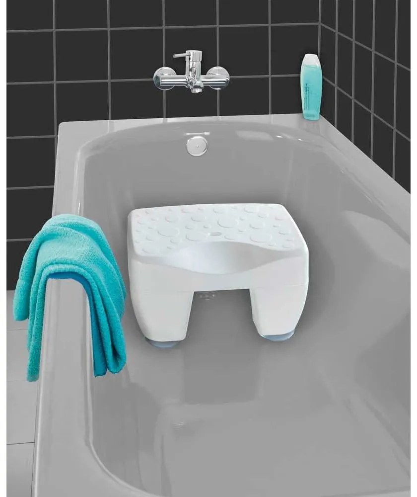 Scaun de baie Wenko Secura, alb