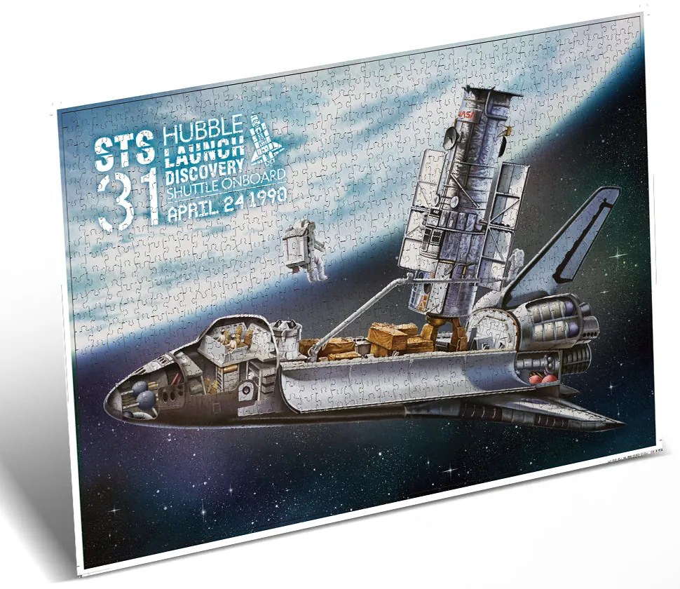CUBIC FUN - PUZZLE NASA - HUBBLE SPACE TELESCOPE, 1000 PIESE - CUBIC FUN (CUDS1030h)