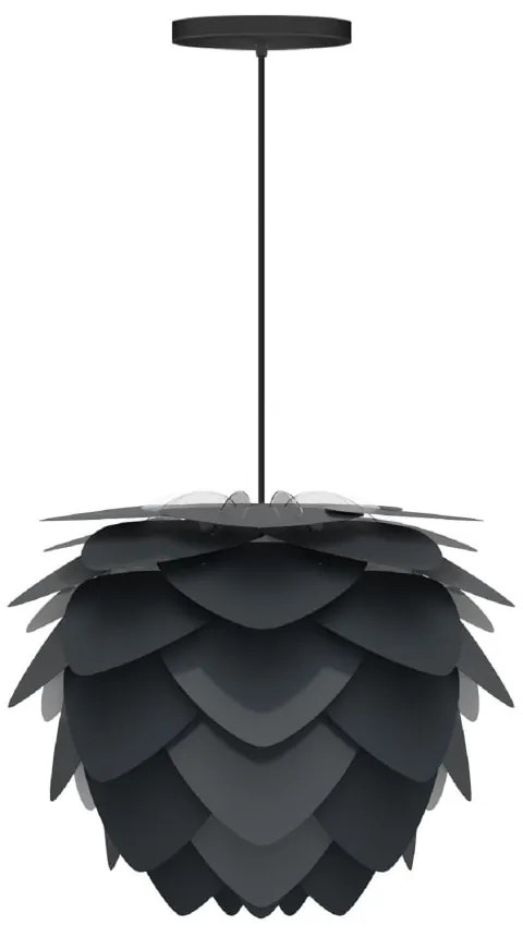 Abajur modern Aluvia 40cm, antracit