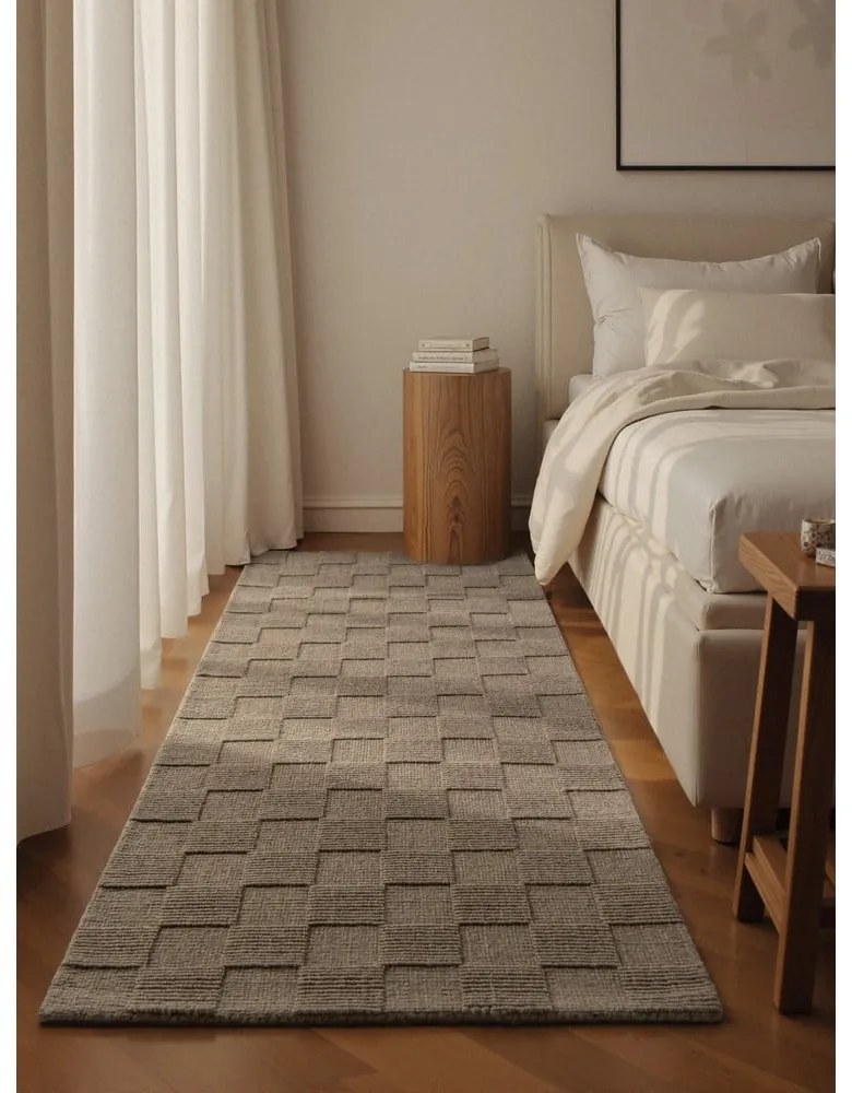 Covor tip traversă bej țesut manual din lână 80x200 cm Scala – Villeroy&amp;Boch