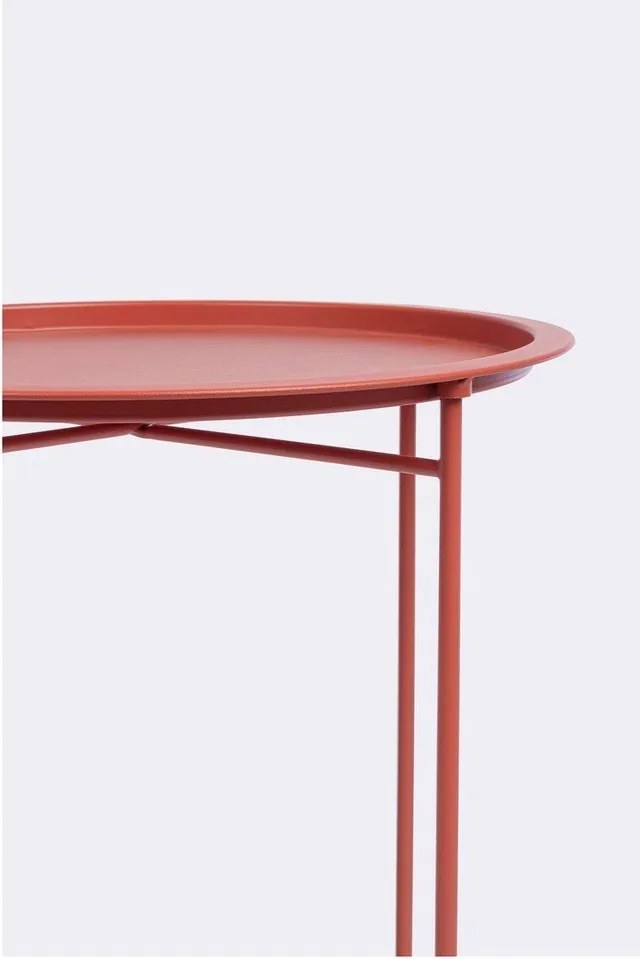 Măsuță de grădină rotundă din oțel ø 46 cm Austin – Bizzotto