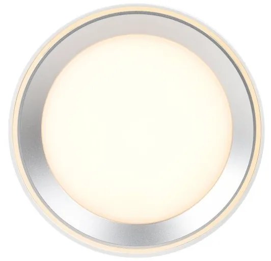 Plafoniera LED pentru baie design modern, 3-step MOODMAKER, IP44, LANDON 8 alb
