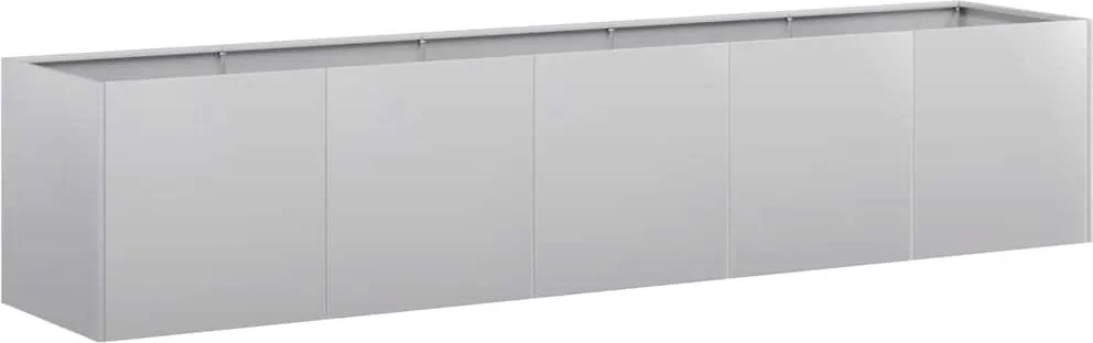 vidaXL Jardinieră 200x40x40 cm oțel galvanizat