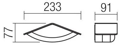 Redo 90001 - Aplica de exterior LED CHALET/8W/230V IP54