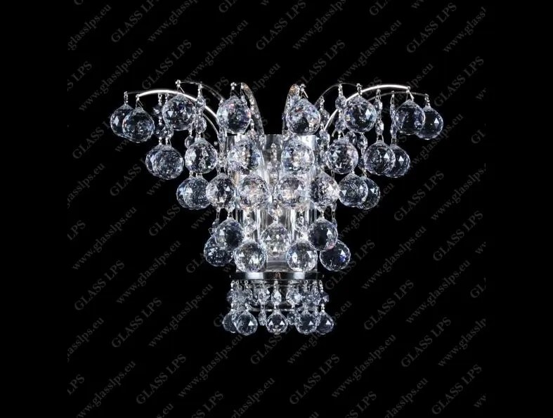 Aplica de perete cristal Bohemia N27 555/02/4