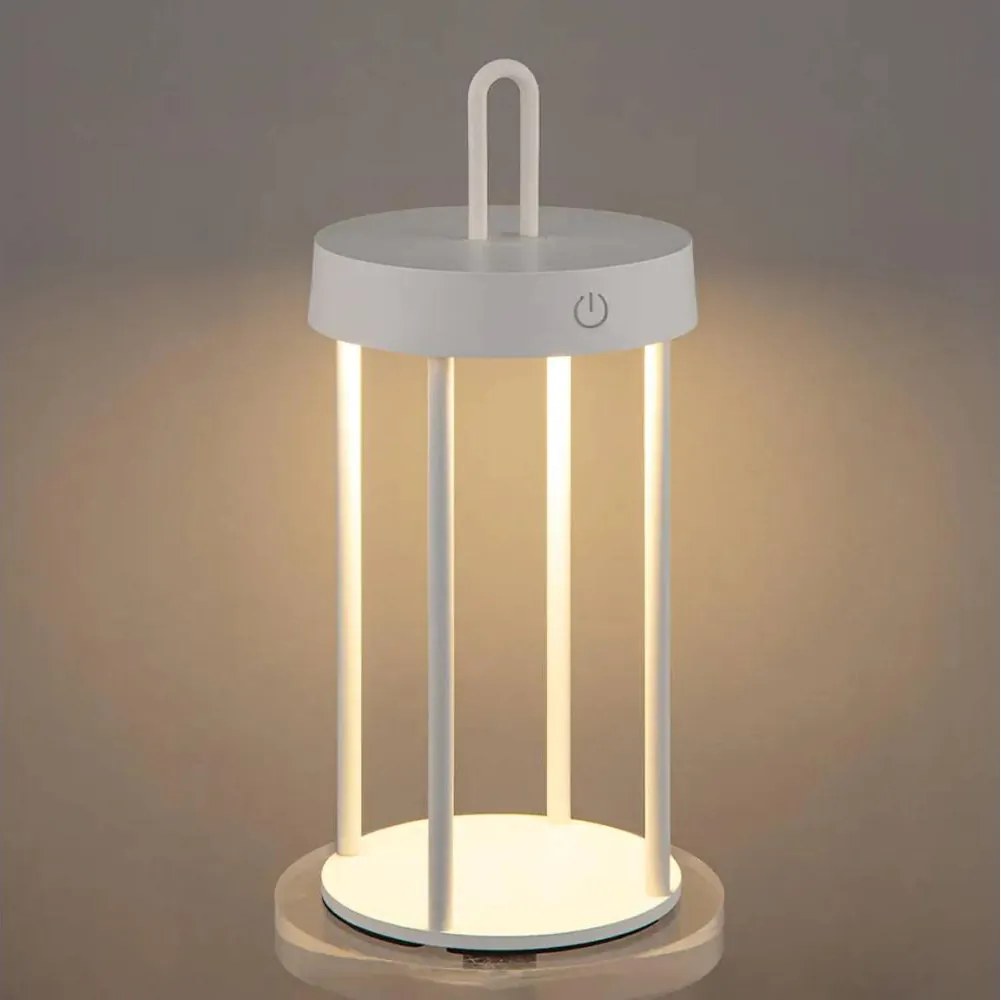 Lampă de masă tactilă LED, dimabilă, reîncărcabilă, pentru exterior GENTLE LED/1,5W/3,7V 3000 mAh IP44 albă
