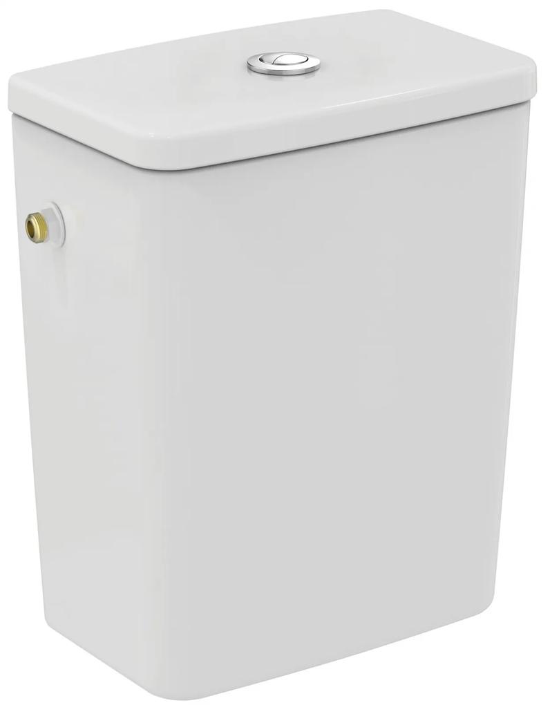 Rezervor vas wc Ideal Standard Connect Air Cube alb lucios cu alimentare laterala