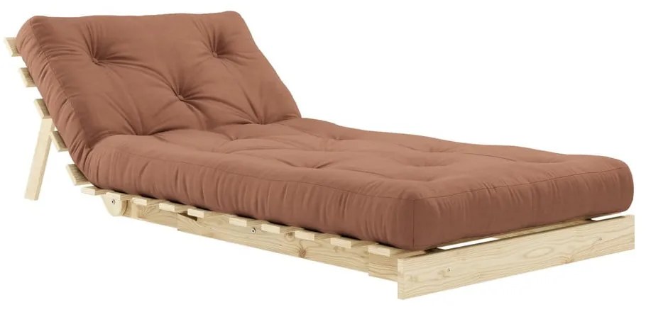 Fotoliu variabil Karup Design Roots Raw/Clay Brown