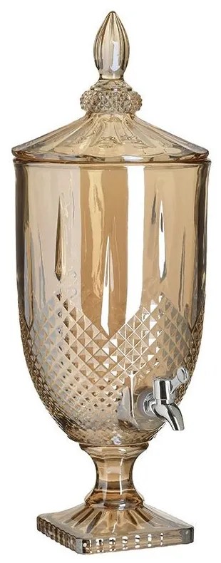 Vas limonada Classique Amber 5L cu robinet 20 cm x 52 cm