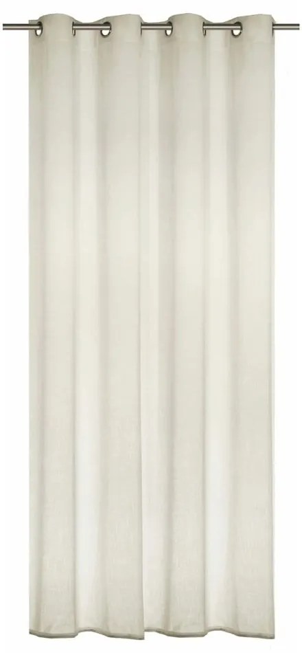 Draperie bej 140x245 cm Struktura Uni – Sehlbach