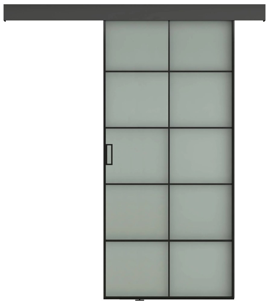 Ușă glisantă sticlă sablată ASB-002