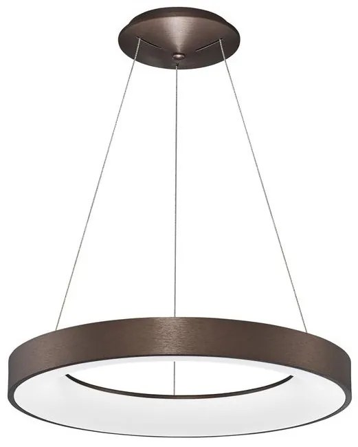 Lustra LED design modern circular RANDO THIN cafenie 3000K NVL-9453455
