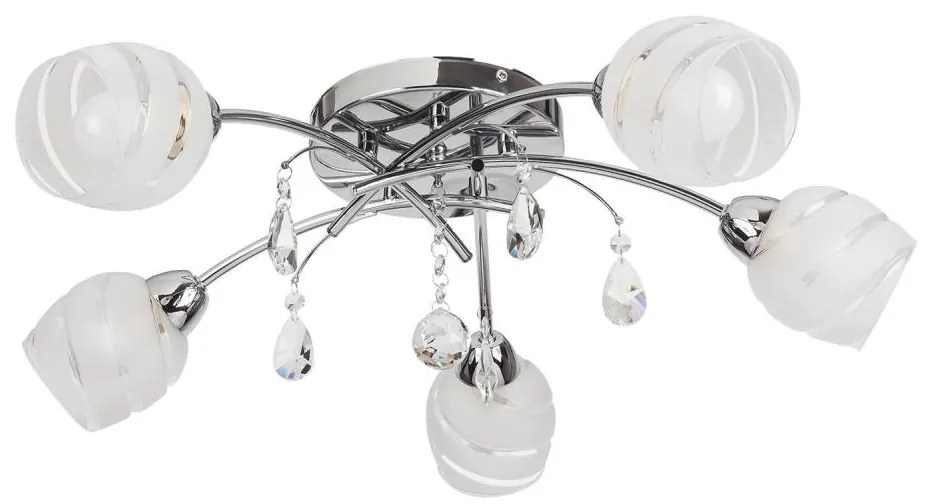 Rabalux 2622 - Plafoniera MELISSA 5xE14/60W/230V