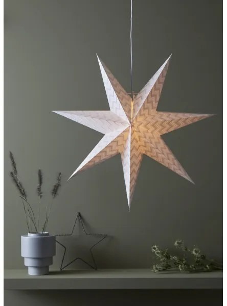 Decorațiune de Crăciun ADMIRA 1xE14/25W/230V d. 60 cm alb Markslöjd 705804