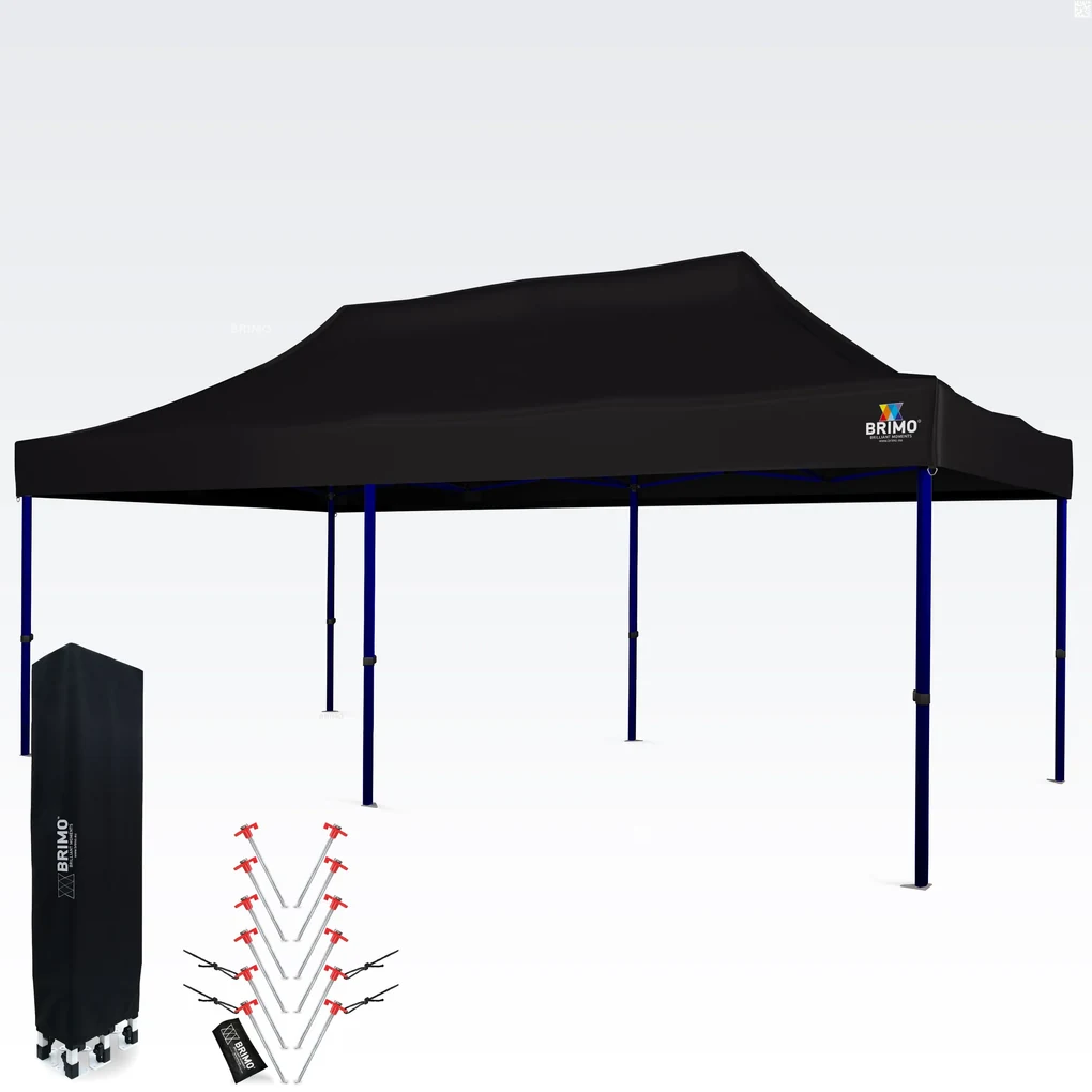 Cort petrecere 3x6m - Negru