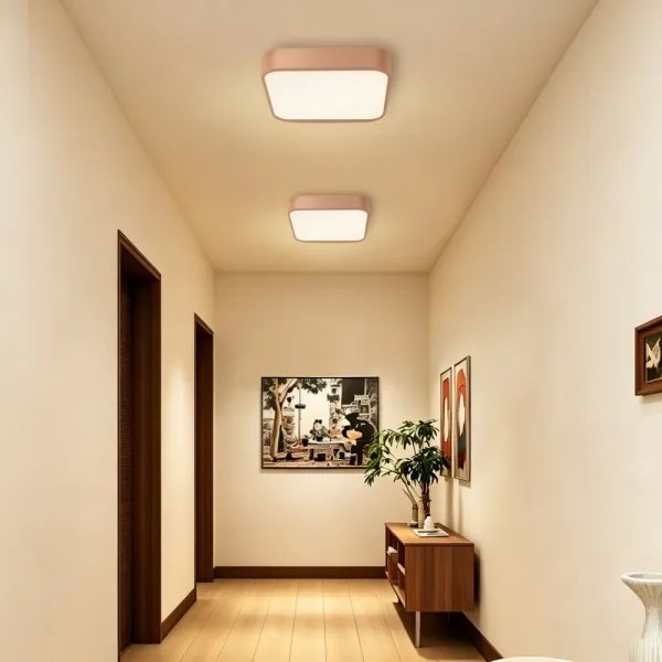 Brilagi - Plafonieră LED reglabilă POOL SQUARE LED/36W/230V 40x40 cm bronză + telecomandă