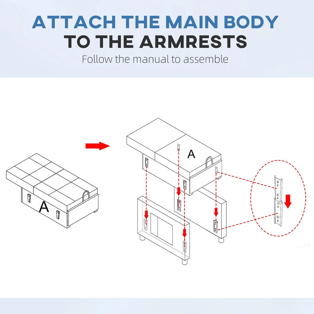 HOMCOM Canapea-pat pliabil convertibil cu spătar reglabil și pernă, Gri | Aosom Romania
