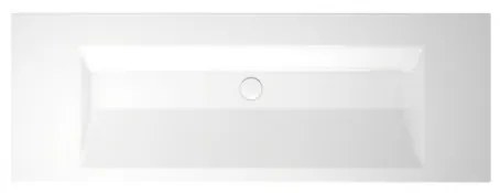 Lavoar dublu suspendat, Bette Aqua, 140x49.5cm, alb lucios, A052-000-HLW2