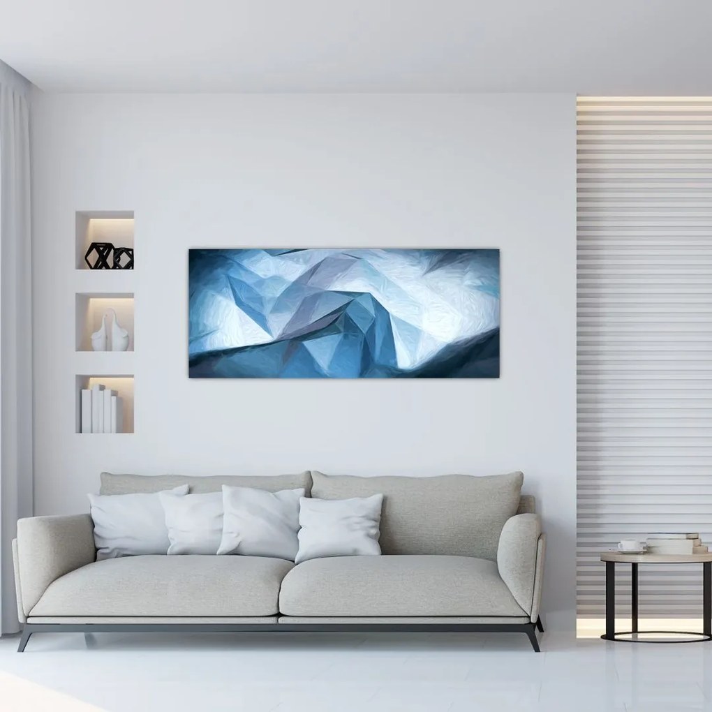 Tablou cu abstracție (120x50 cm)