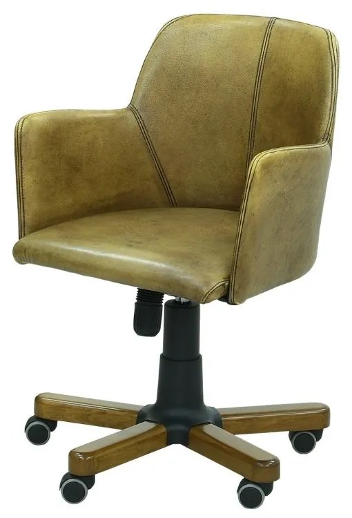 Scaun de birou galben ✔ model SKY