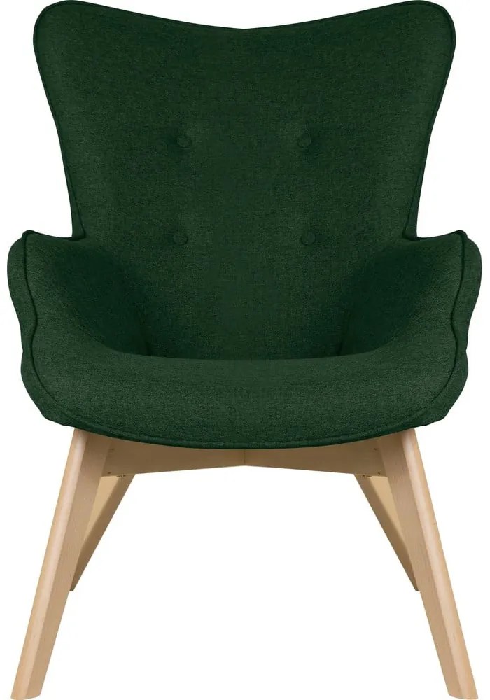 Fotoliu verde închis Niko – Ropez