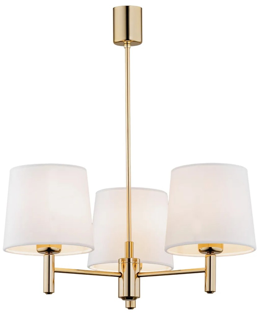 Candelabru modern design elegant PONTE 3L crem
