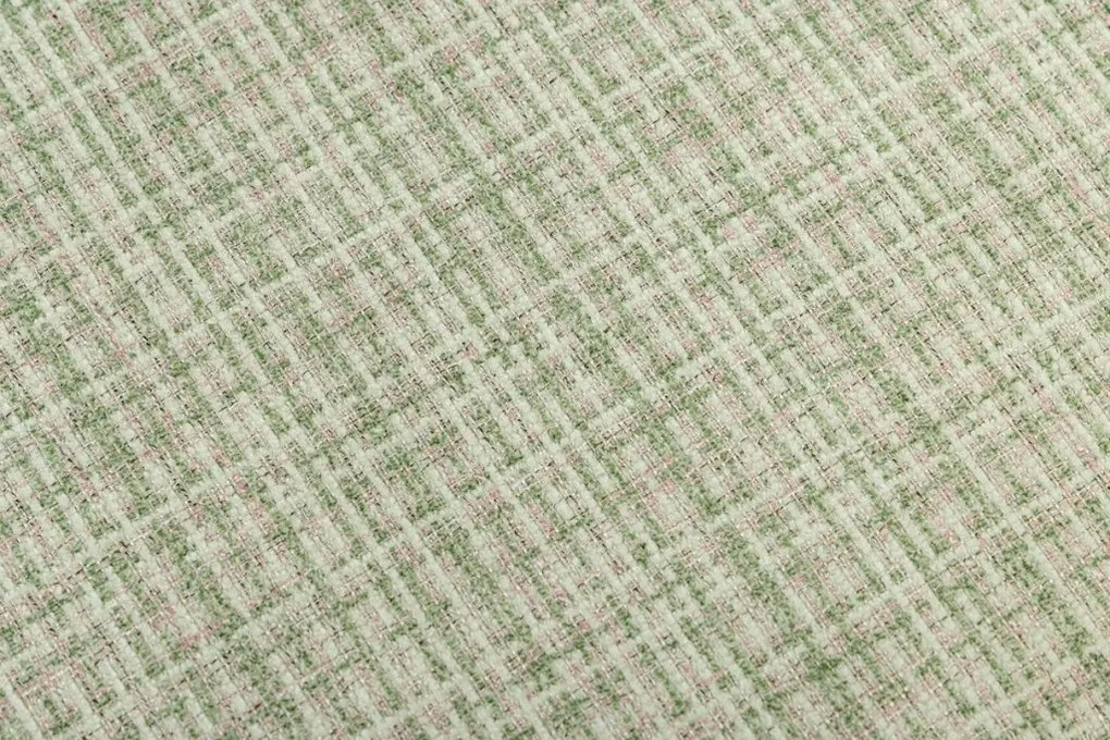 Set 2 scaune stil retro cu tesatura in carouri LYON verde-roz